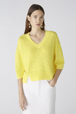 An image of the Oui 3/4 Sleeve Jumper