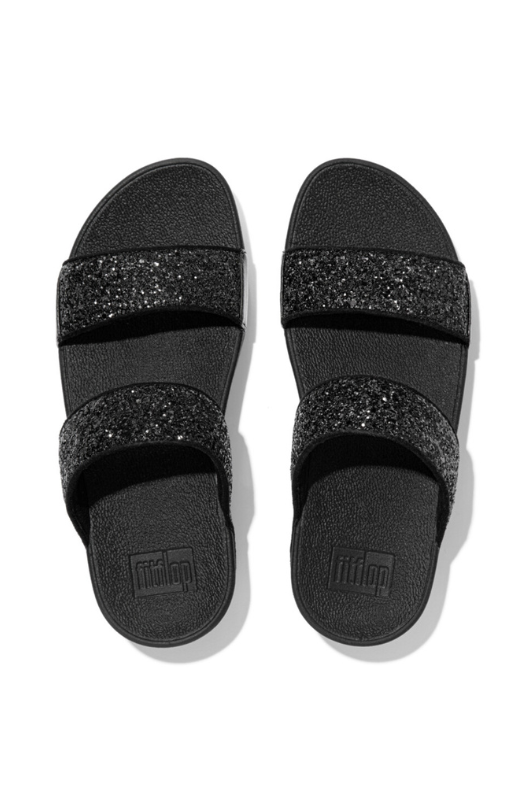 An image of the Fitflop Lulu Glitter Slides