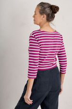 An image of the Seasalt Sailor Top in the colour Breton Cordial Chalk.