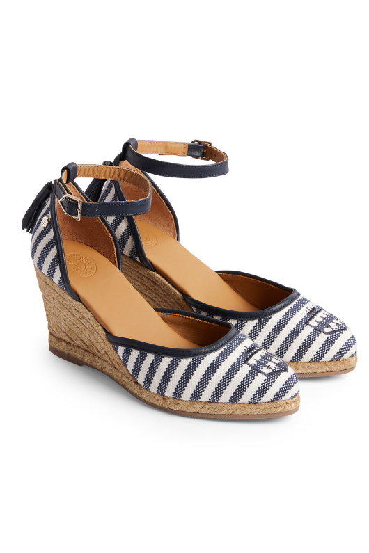 An image of the Fairfax & Favor Fairfax & Favor Monaco Wedge Sandal