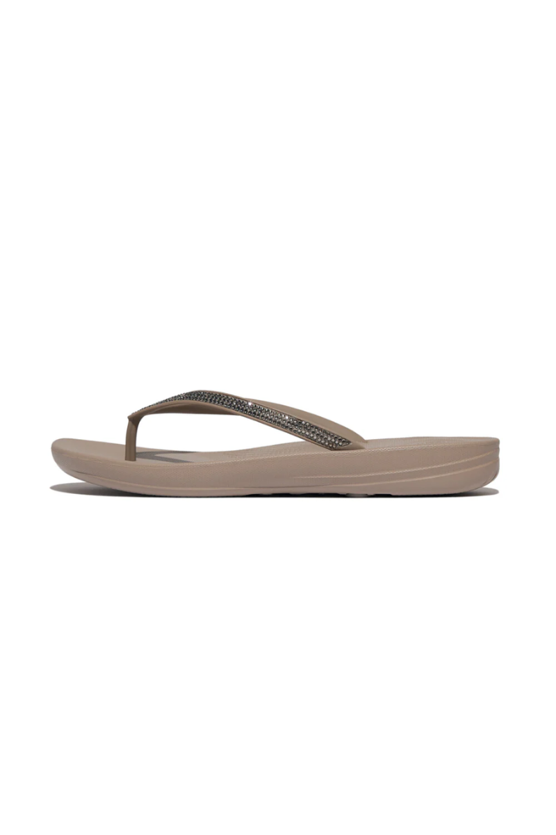 An image of the Fitflop Iqushion Ombre Sparkle Flip-Flops