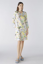 An image of the Oui Multi Print Shift Dress