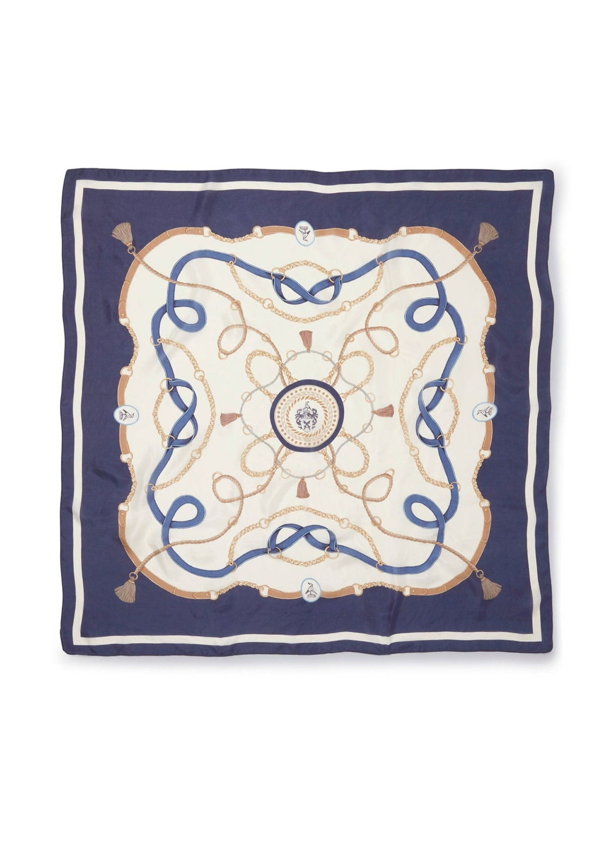 An image of the Hicks & Brown The Melford Silk Scarf