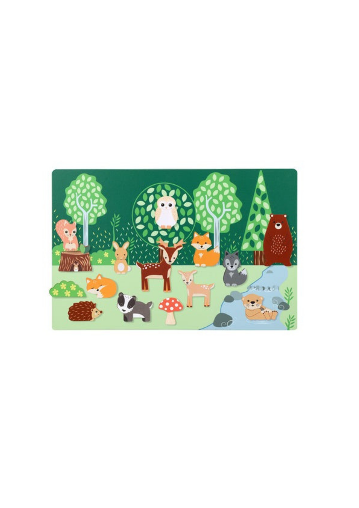 An image of the Orange Tree Toys Magnetic Picture Board