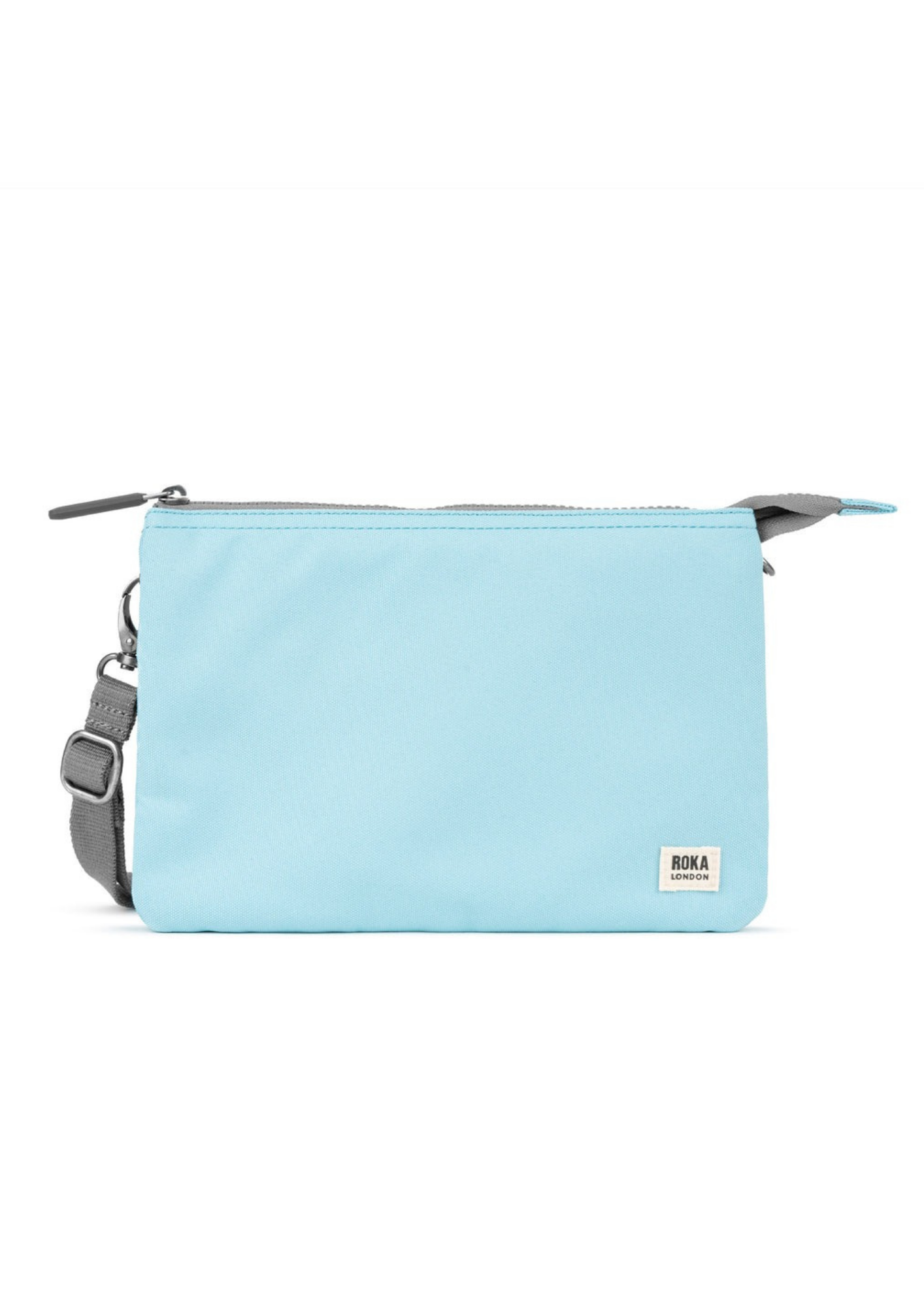 An image of the ROKA London Carnaby Crossbody XL Recycled Canvas