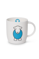 An image of the Herdy Company's Yan Mug with a blue Herdwick sheep on the front.