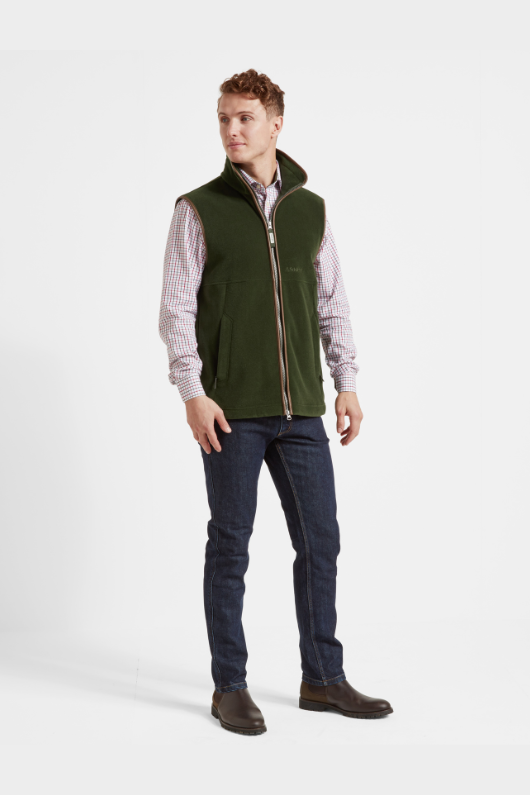 An image of the Schoffel Oakham Fleece Gilet