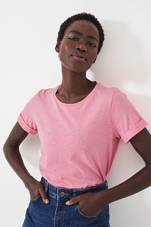 An image of the Crew Clothing Perfect Crew Slub T-Shirt