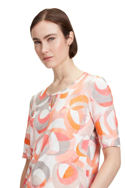 An image of the Betty Barclay Half Sleeve Top