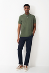 An image of the Crew Clothing Classic Pique Polo