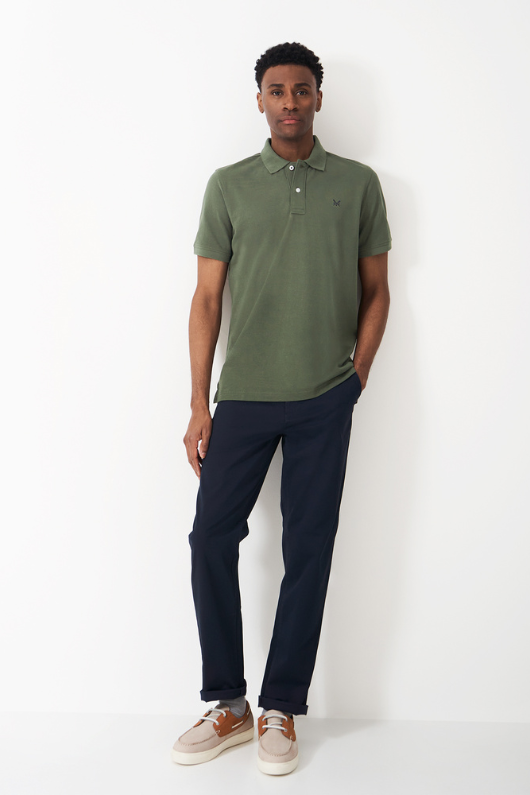 An image of the Crew Clothing Classic Pique Polo