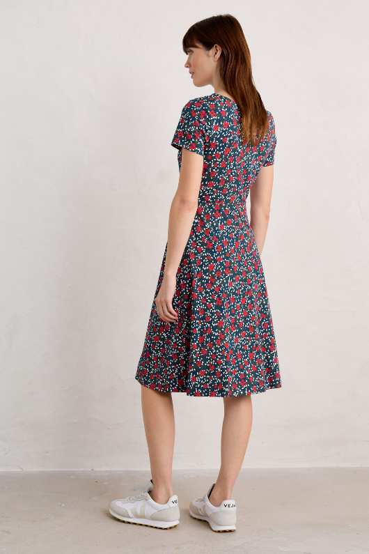 An image of the Seasalt April Short Sleeve Dress