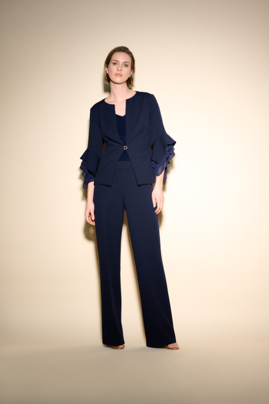 An image of the Joseph Ribkoff Wide Leg Trouser