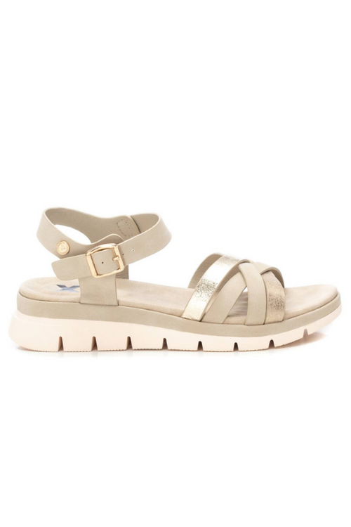 An image of the Xti Low Wedge Sandal