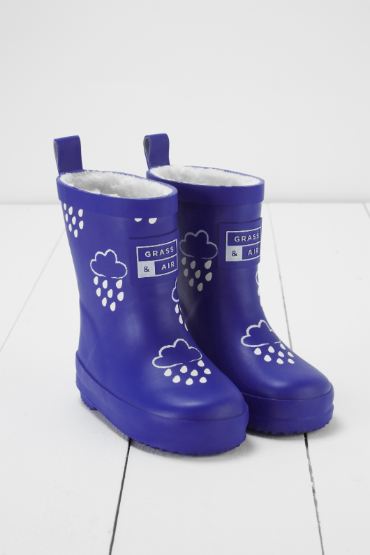 An image of the Grass & Air Colour Changing Kids Wellies