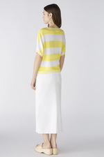 An image of the Oui Block Stripe Jumper