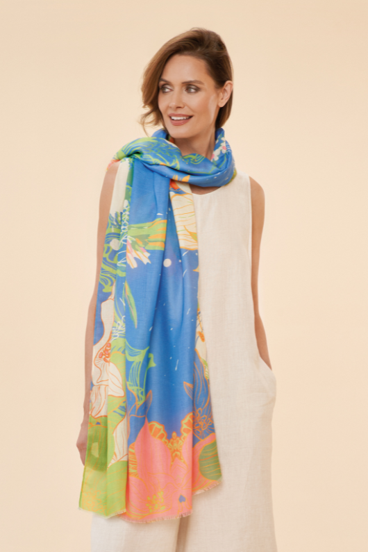 An image of the Powder Printed Scarf