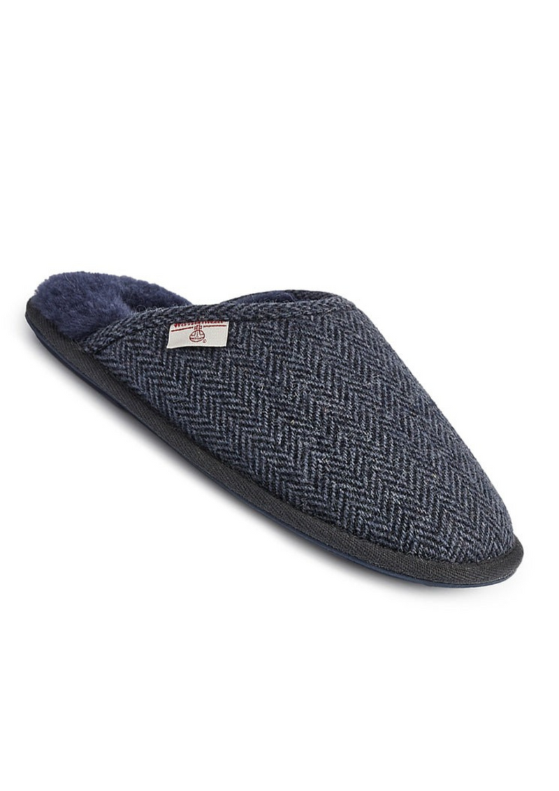 An image of the Bedroom Athletics William Harris Tweed Mule Slippers