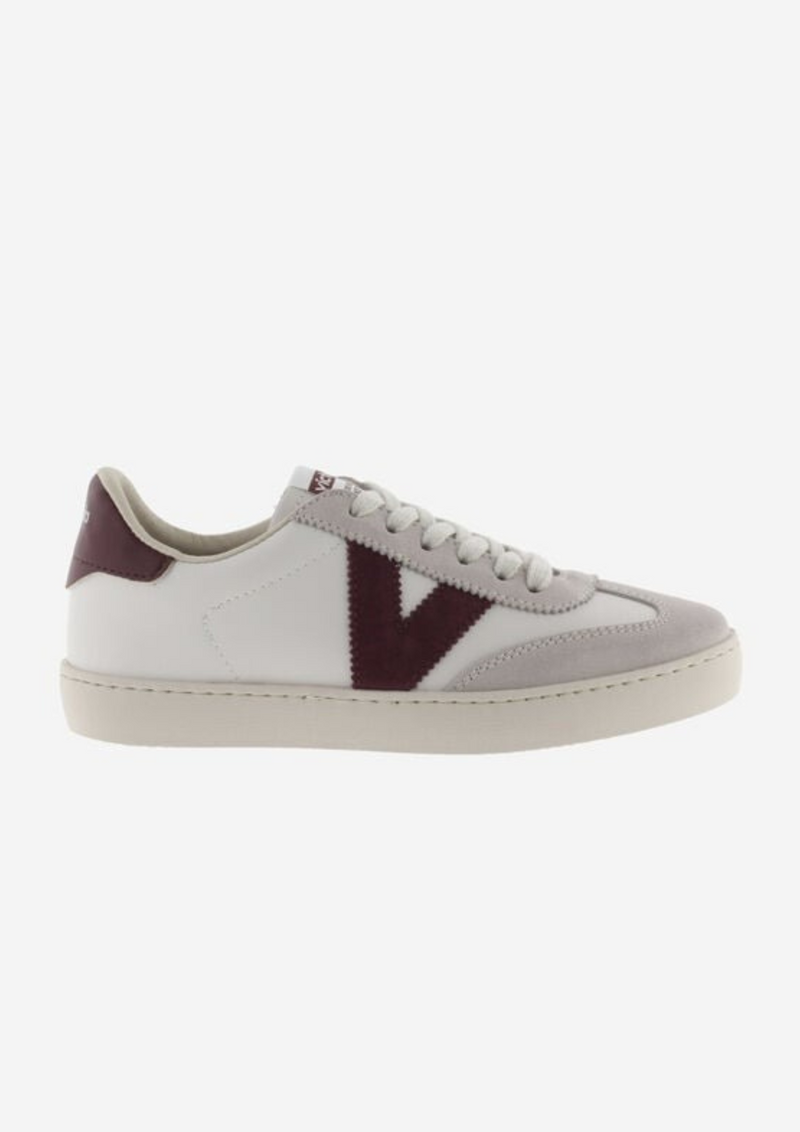 An image of the Victoria Berlin Faux Leather & Suede Cyclist Trainer