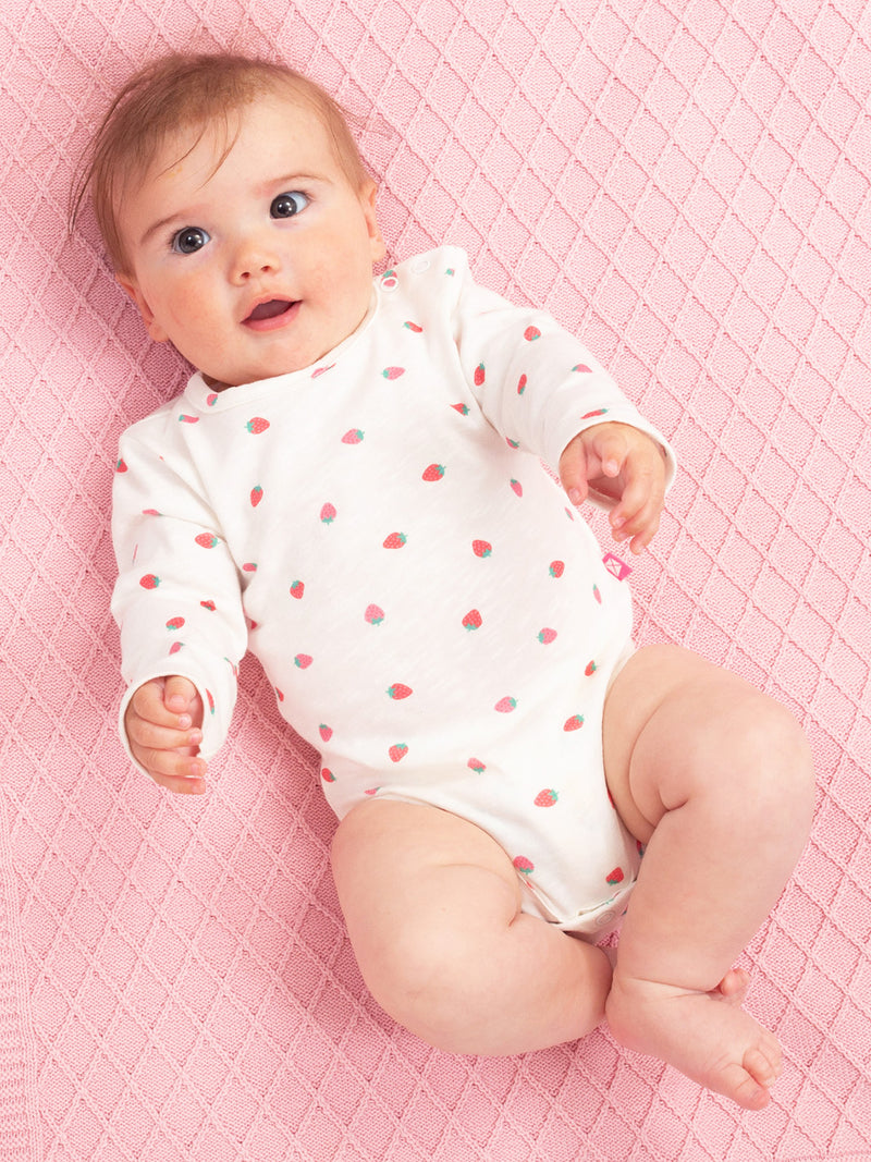 An image of the Kite Berry Dot Bodysuit