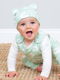 An image of the Kite Baa Baa Quack Dungaree Set