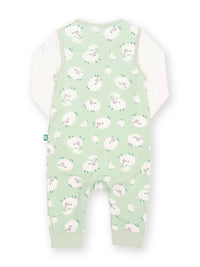 An image of the Kite Baa Baa Quack Dungaree Set