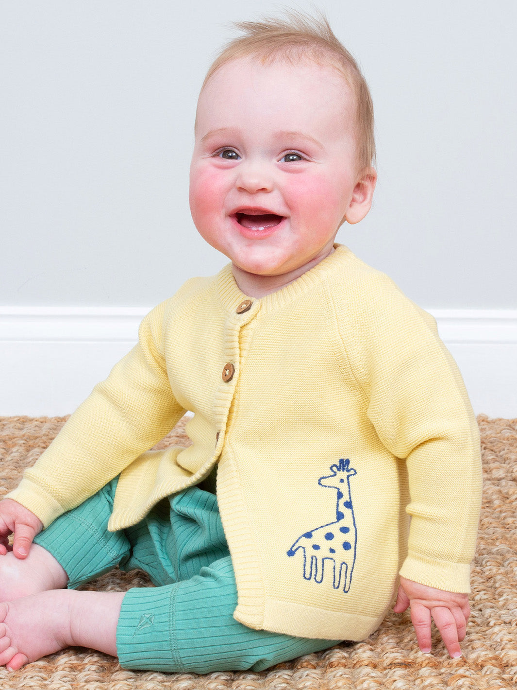 An image of the Kite Sweet Giraffe Cardi