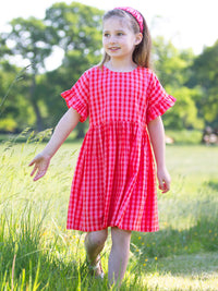 An image of the Kite Gingham Dress