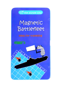 An image of the University Games Battleship Magnetic Travel Game