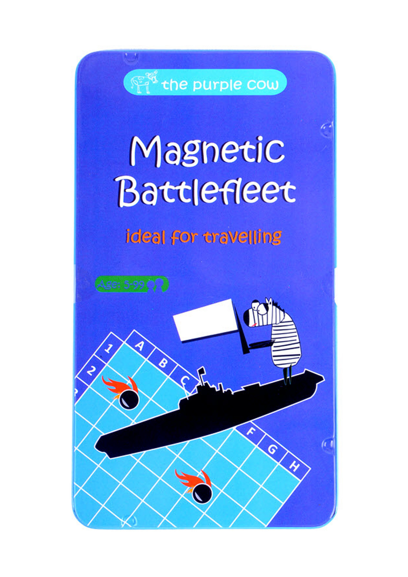 An image of the University Games Battleship Magnetic Travel Game
