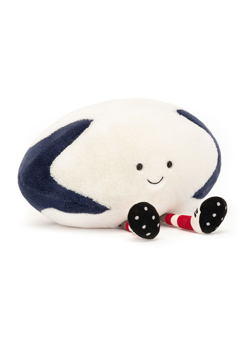 An image of the Jellycat Jellycat Amuseables Sports Rugby Ball
