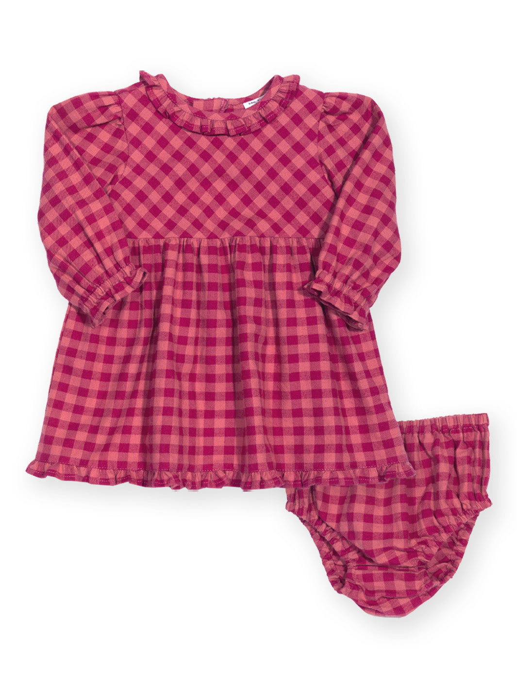 Damson Check Dress And Pants