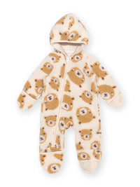 Teddy Fleece Pramsuit