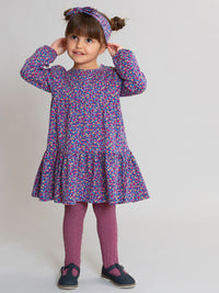 Berry Ditsy Dress