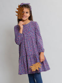 Berry Ditsy Dress