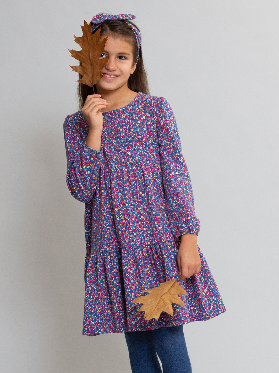 Berry Ditsy Dress