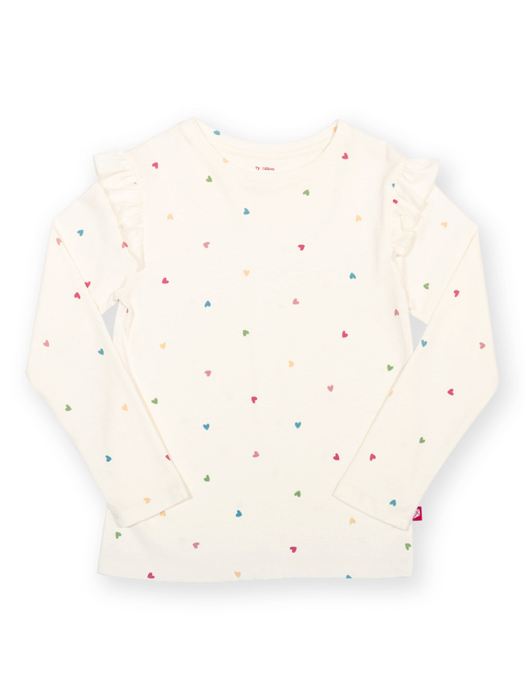 Little Hearts Frill T-Shirt