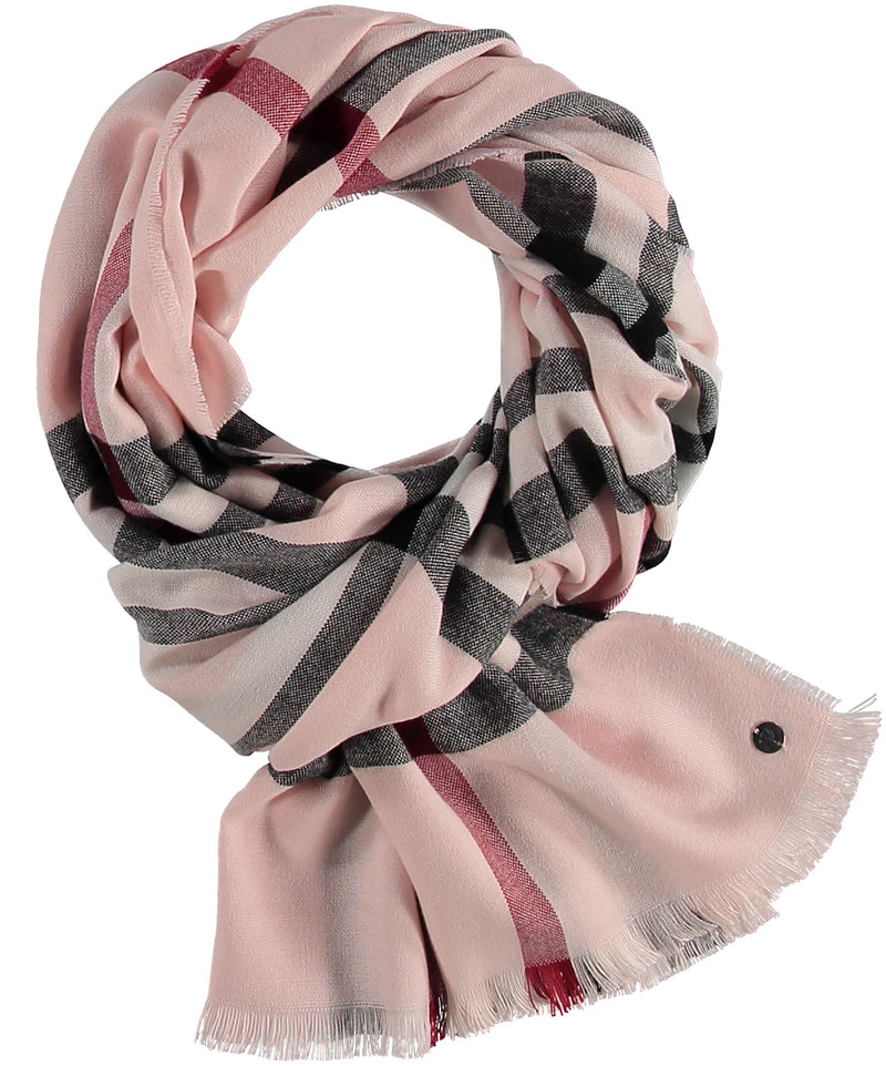 An image of the Fraas Summer Fraas Plaid Scarf