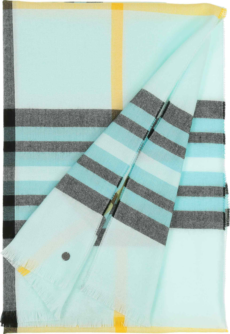 An image of the Fraas Summer Fraas Plaid Scarf