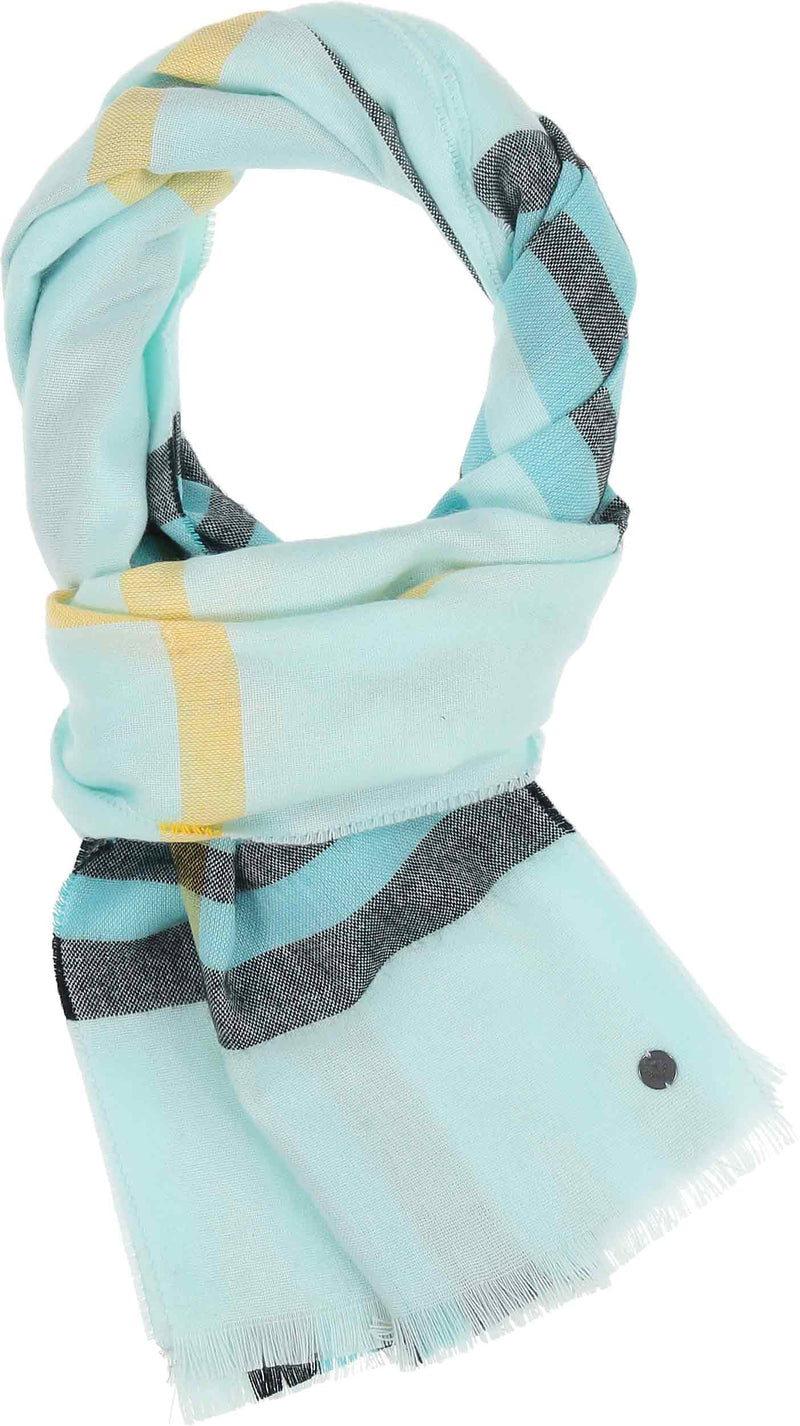 An image of the Fraas Summer Fraas Plaid Scarf