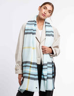 An image of the Fraas Summer Fraas Plaid Scarf