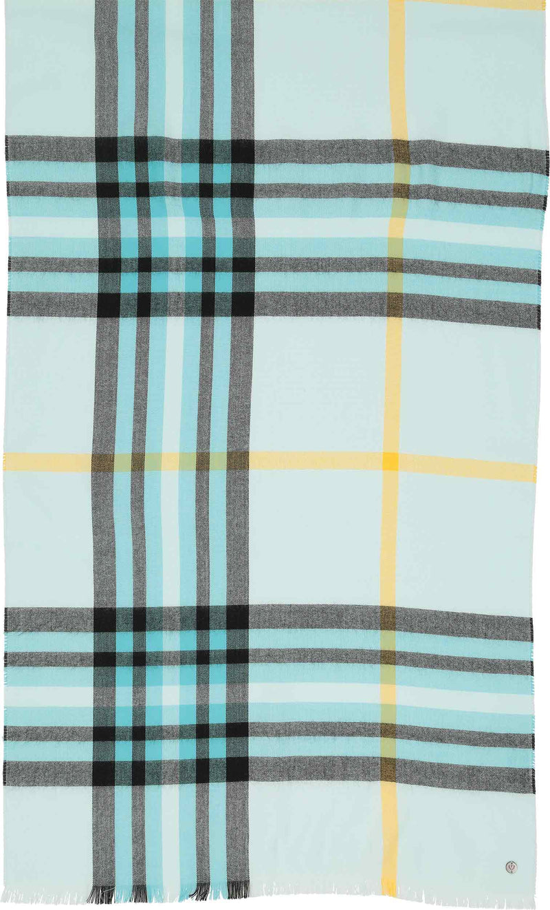 An image of the Fraas Summer Fraas Plaid Scarf