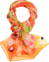 An image of the Fraas Floral Cotton Silk Scarf