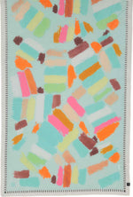 An image of the Fraas Abstract Print Cotton Silk Wrap