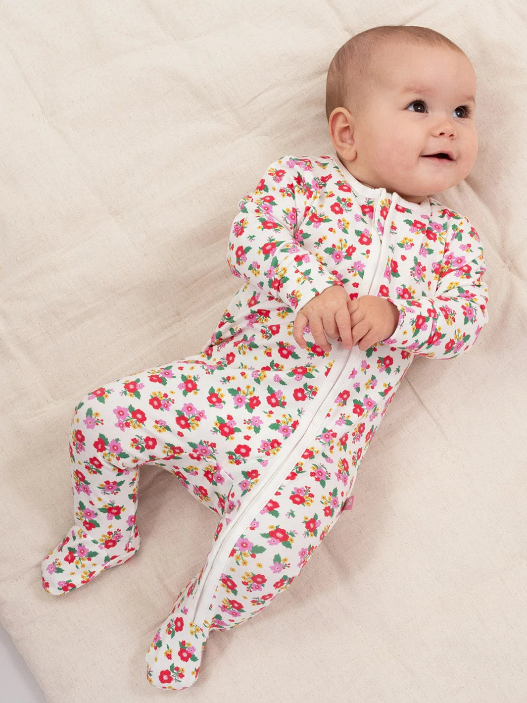 Winter Posy Sleepsuit
