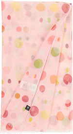 An image of the Fraas Abstarct Polka Dot Recycled Print Scarf