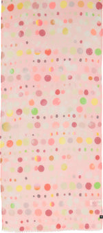 An image of the Fraas Abstarct Polka Dot Recycled Print Scarf