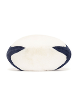 An image of the Jellycat Jellycat Amuseables Sports Rugby Ball