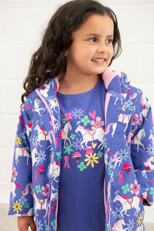 An image of the Lighthouse Freya Girls Coat