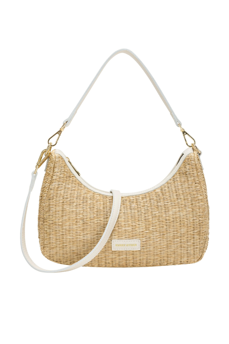 An image of the Every Other Single Strap Curved Top Baguette Bag